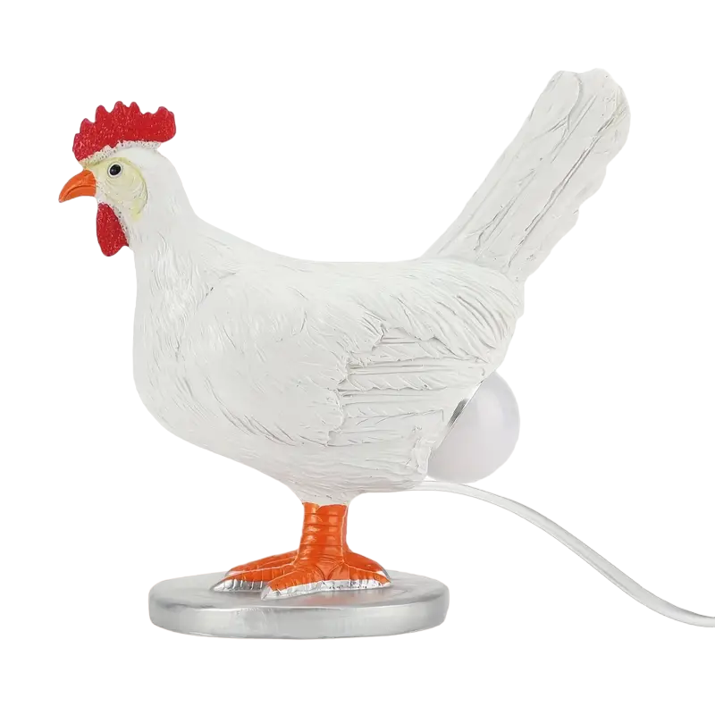 Lifelike Chicken Egg Lamp - 3D LED Night Light with USB Power