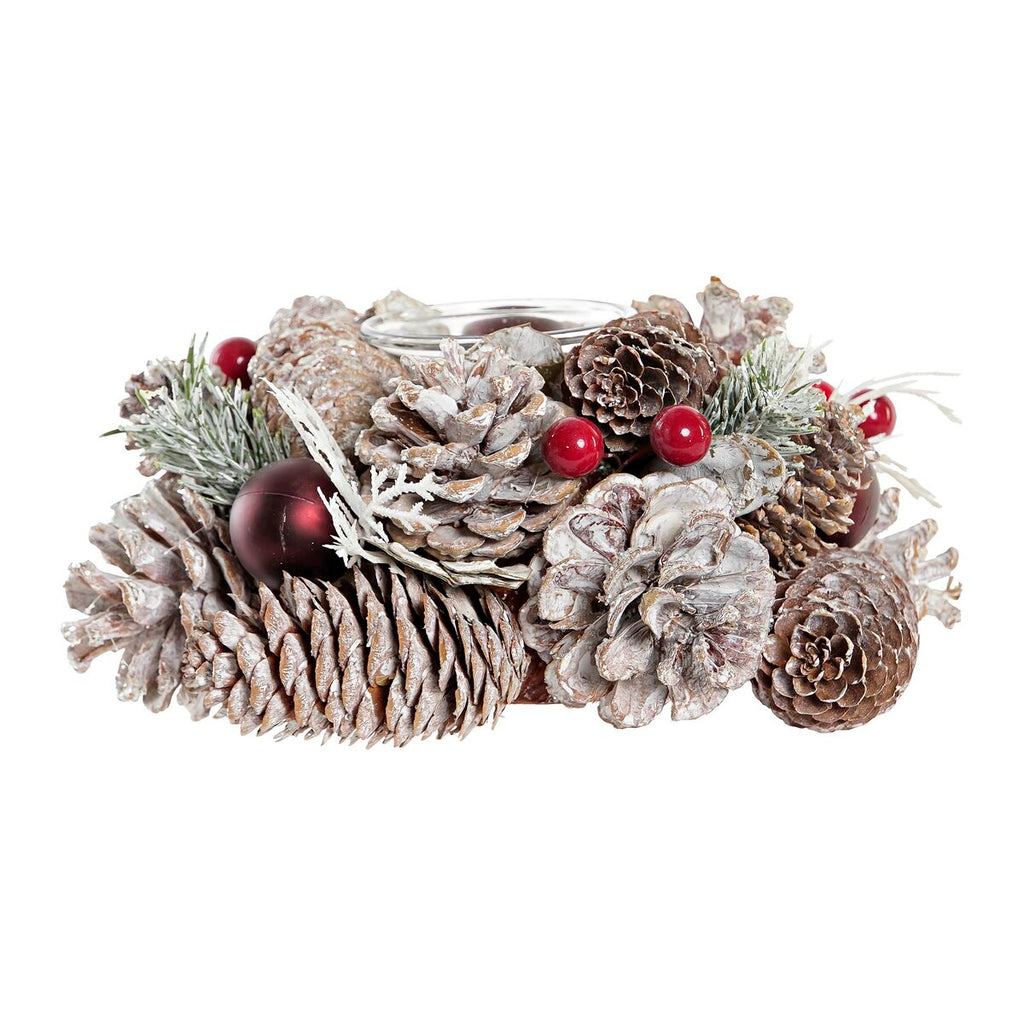 Christmas Candle Holder DKD Home Decor (19 x 19 x 9 cm)