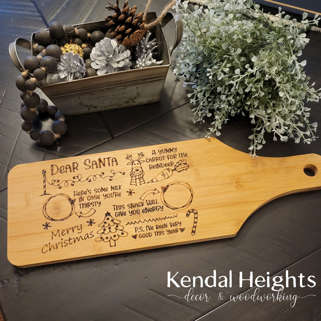 Bamboo Milk & Cookie Tray